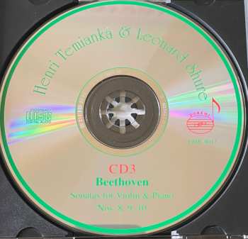3CD/Box Set Ludwig van Beethoven: 10 Sonatas For Violin & Piano (Live At The Library Of Congress 1946)