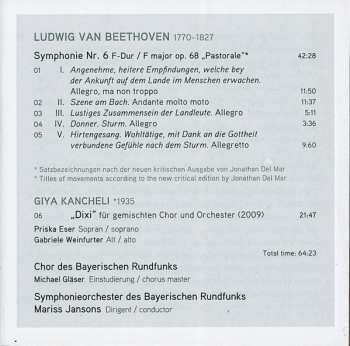 CD Ludwig van Beethoven: Symphony No. 6 / Dixi