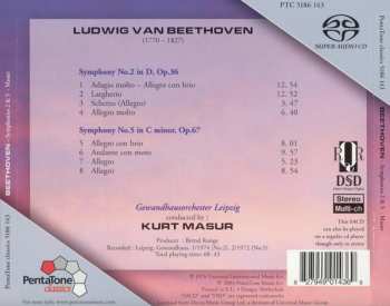 SACD Ludwig van Beethoven: Symphonies Nos. 2 & 5
