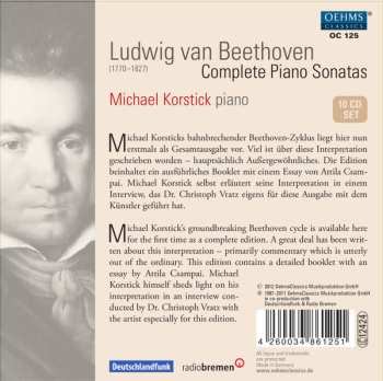 10CD/Box Set Ludwig van Beethoven: Complete Piano Sonatas