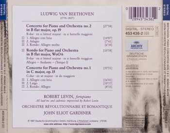 CD Ludwig van Beethoven: The Piano Concertos Nos. 1&2 - Rondo WoO 6