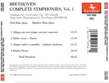 CD Ludwig van Beethoven: Complete Symphonies , Vol. 1: Symphony No. 9 In D Minor