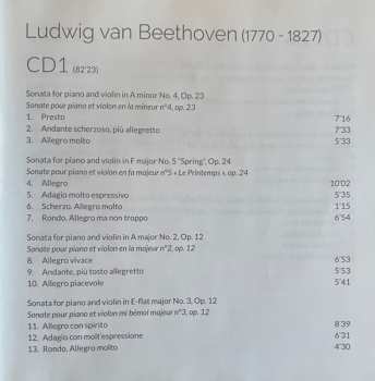 3CD/Box Set Ludwig van Beethoven: Complete Sonatas For Piano & Violin