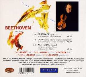 CD Ludwig van Beethoven: Sérénade et Variations DIGI