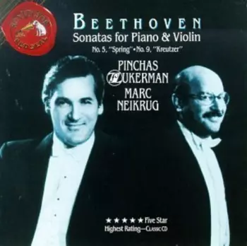Sonatas For Violin (No. 5, "Spring = Frühlingssonate = Printemps" / No. 9, "Kreutzer")