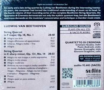 SACD Ludwig van Beethoven: Complete String Quartets Vol. IV