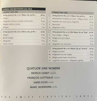 2CD Ludwig van Beethoven: The Middle String Quartets