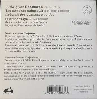 7CD/Box Set Ludwig van Beethoven: The Complete String Quartets