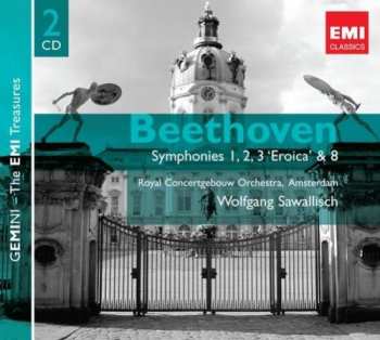Album Ludwig van Beethoven: Symphonies 1, 2, 3 "Eroica" & 8