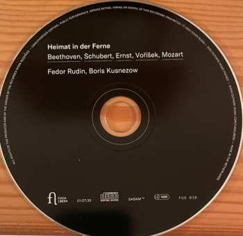 CD Ludwig van Beethoven: Heimat In Der Ferne