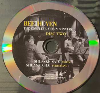 3CD Ludwig van Beethoven: Bee1h0ven . The Complete Violin Sonatas
