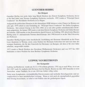 CD Ludwig van Beethoven: Fidelio / Symphonie Nr. 3 In Es-Dur