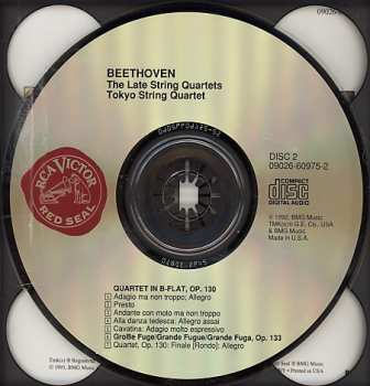 3CD Ludwig van Beethoven: The Late String Quartets