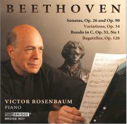 Album Ludwig van Beethoven: Sonatas, Op. 26 And Op. 90 / Variations, Op. 34 / Rondo In C, Op. 51, No 1 / Bagatelles, Op. 126