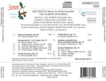 CD Ludwig van Beethoven: Music For Wind Ensemble