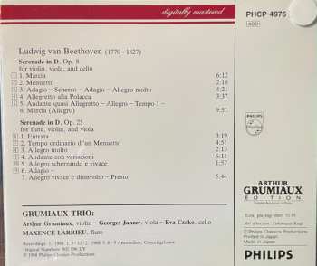 CD Ludwig van Beethoven: Serenades Op. 8 & Op. 25