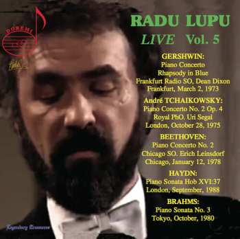 Album Beethoven,l.v. / Brahms / Lulu: Radu Lupu Live Vol. 5