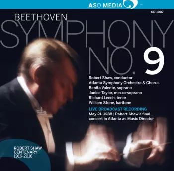 Beethoven,l.v. / Stone,william / Leech,richard: Ludwig Van Beethoven: Symphony No. 9