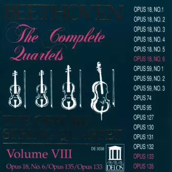 The Complete Quartets, Vol. VIII