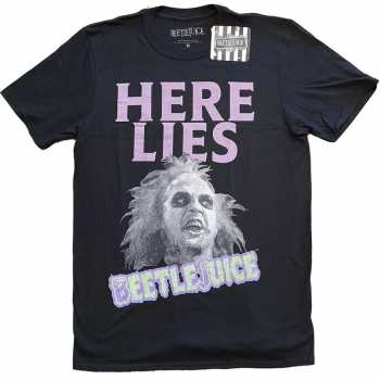Merch Beetlejuice: Tričko Here Lies… 