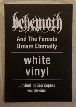 2LP Behemoth: And The Forests Dream Eternally LTD | CLR