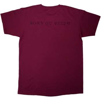 Merch Behemoth: Behemoth Unisex T-shirt: The Shit Ov God Cover (red) (back Print) (small) S