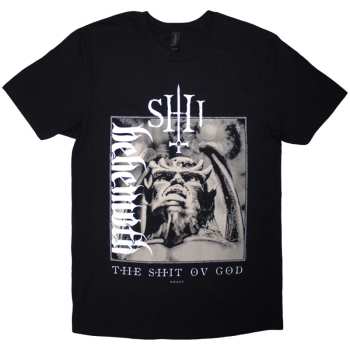 Merch Behemoth: Tričko The Shit Ov God Vertical Logo Behemoth Cover