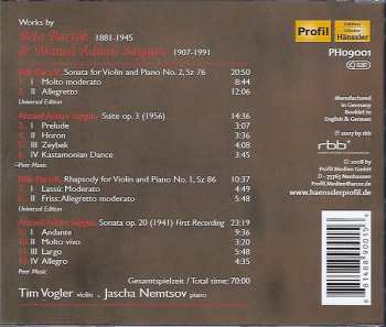 CD Béla Bartók: A European Encounter