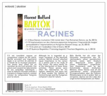 CD Béla Bartók: Bartók: Racines