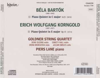 CD Béla Bartók: Piano Quintets