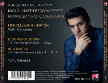 CD Béla Bartók: Violin Concerto N. 2 / Violin Concerto