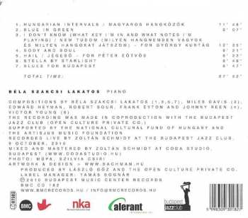 CD Béla Szakcsi Lakatos: Live At The Budapest Jazz Club