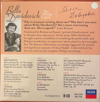 8CD/Box Set Bella Davidovich: The Philips Legacy