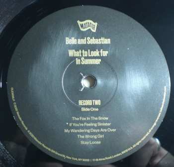 2LP Belle & Sebastian: What To Look For In Summer