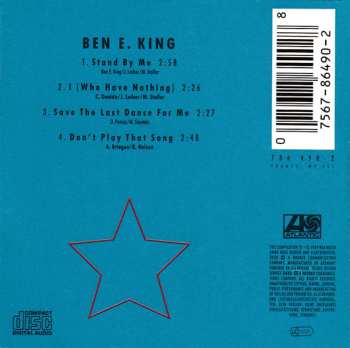 CD Ben E. King: Stand By Me / I (Who Have Nothing / Save The Last Dance For Me / Don't Play That Song