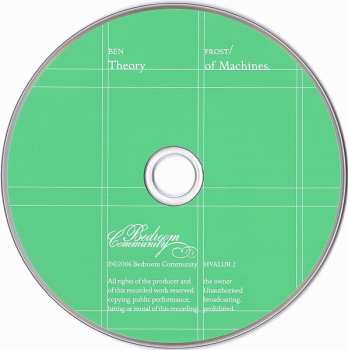 CD Ben Frost: Theory Of Machines