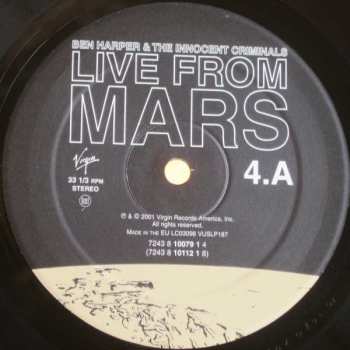 4LP Ben Harper & The Innocent Criminals: Live From Mars