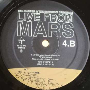 4LP Ben Harper & The Innocent Criminals: Live From Mars