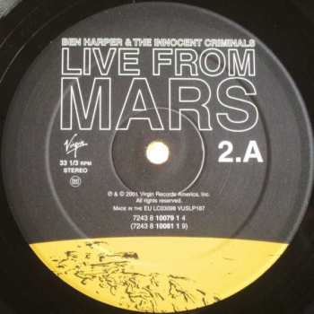 4LP Ben Harper & The Innocent Criminals: Live From Mars