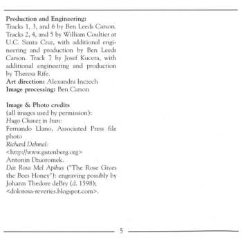 CD Ben Leeds Carson: Piano Music Of Ben Leeds Carson