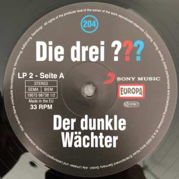 2LP Ben Nevis: Die Drei ??? 204 - Der Dunkle Wächter  LTD