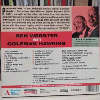 CD Ben Webster: Ben Webster Meets Coleman Hawkins LTD