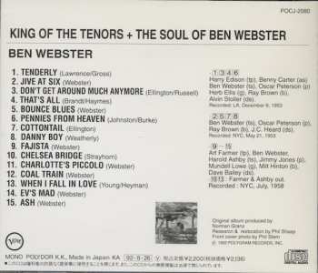 LP Ben Webster: King Of The Tenors