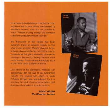 CD Ben Webster: The Soul Of Ben Webster LTD | DIGI