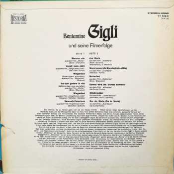 LP Beniamino Gigli: Beniamino Gigli Und Seine Großen Filmerfolge