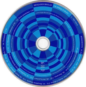 2CD Benjamin Biolay: Le Disque Bleu