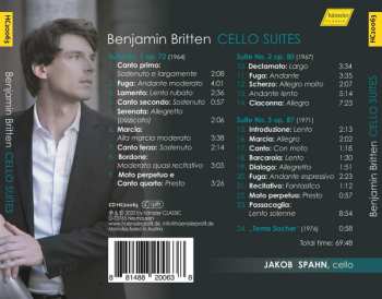 CD Benjamin Britten: Cello Suites