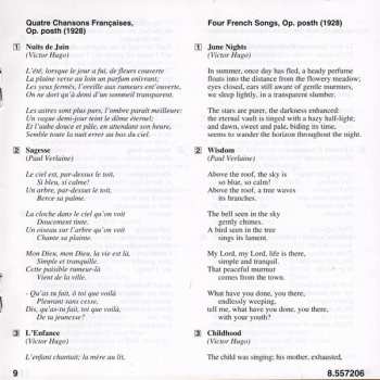 CD Benjamin Britten: Les Illuminations, Our Hunting Fathers, Chansons Francaises