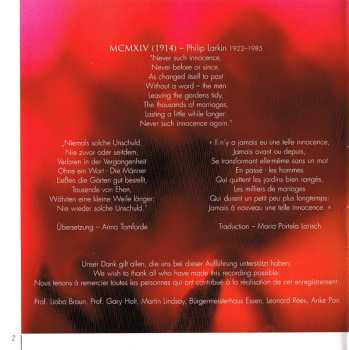 CD Benjamin Hewat-Craw: English Song – Never Such Innocence 