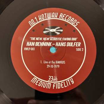 LP Han Bennink: The New, New Acoustic Swing Duo